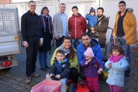 20151208 Kita St Paulus Übergabe bei Frau Voges